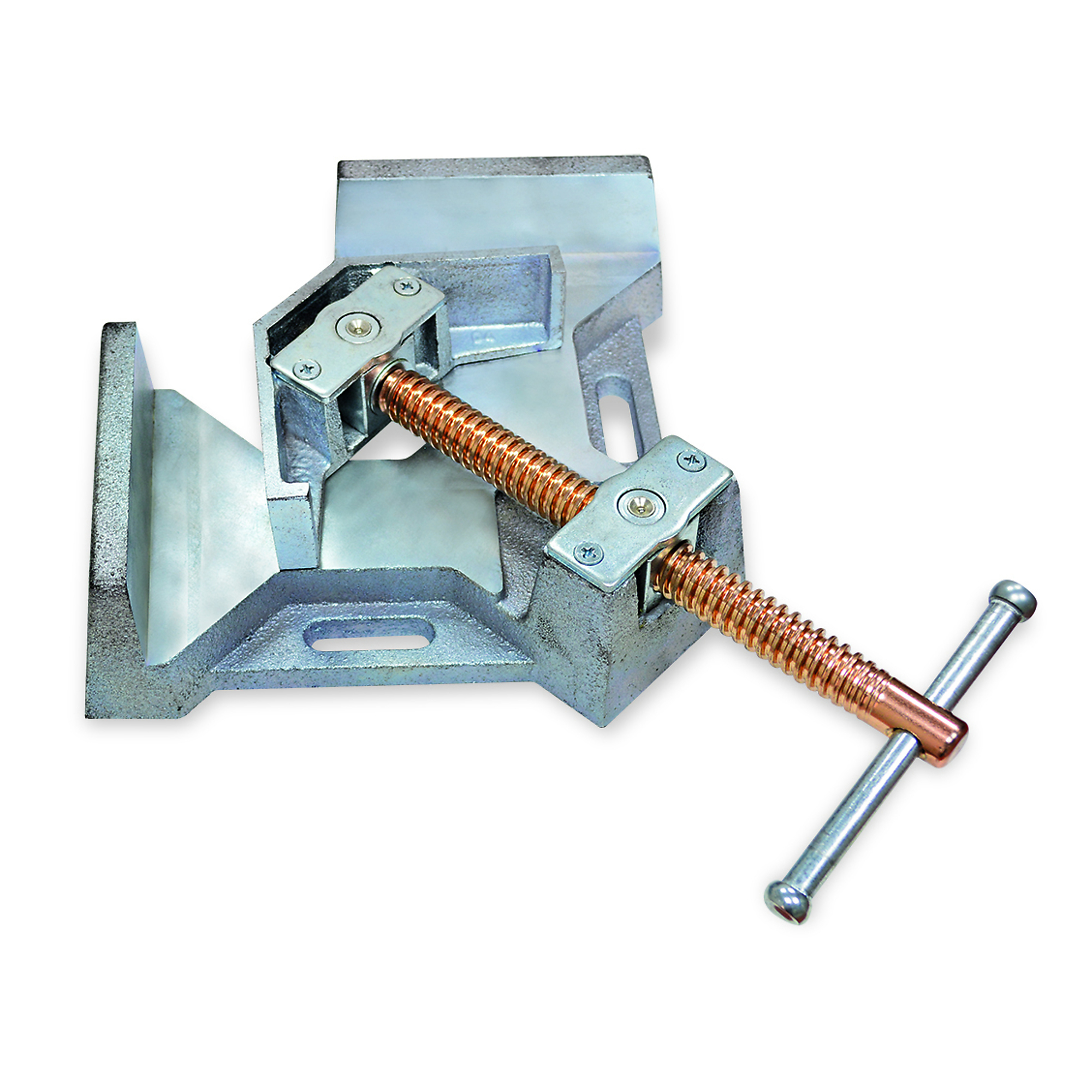 KANCA Right Angle Clamp - 90 Degrees, 3.75in. Opening, Cast Iron, Model# Right Angle Clamp